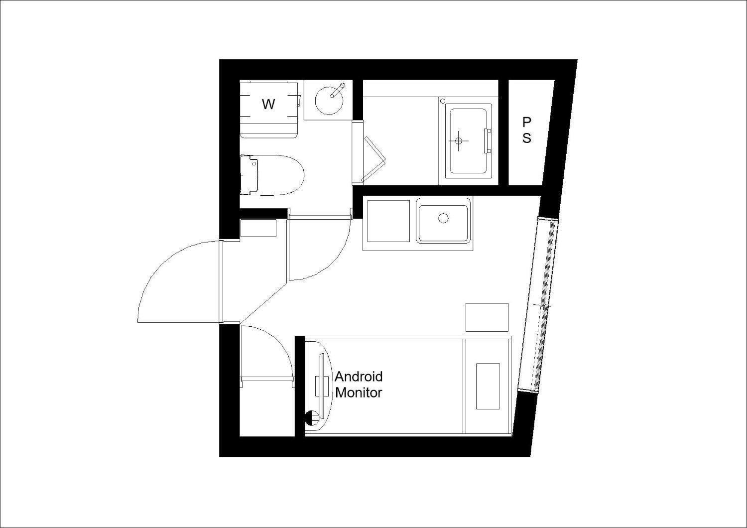 Apartment The Contrail Ebisu Tokyo
